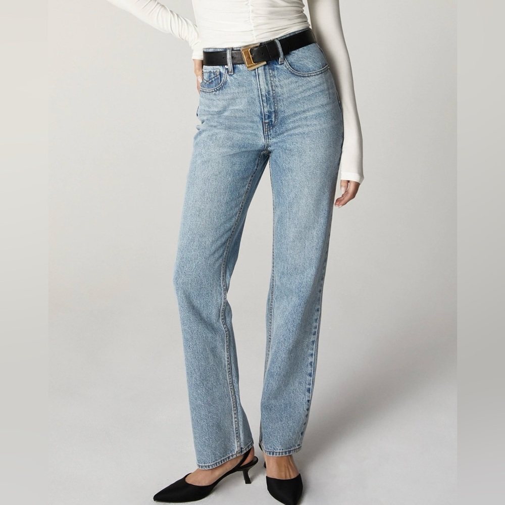 NWT Unpublished in Nostalgia. Rae straight leg denim. Size 29x32